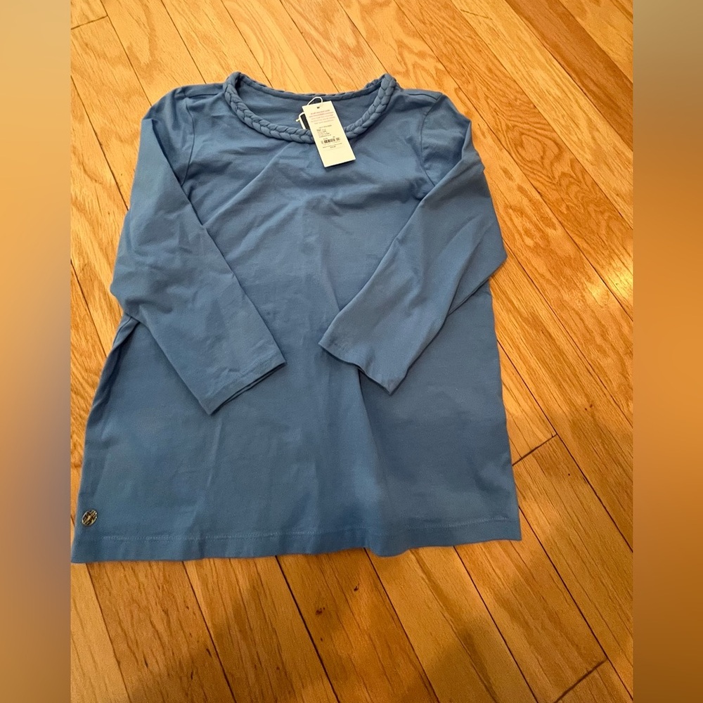 Lilly Pulitzer Xs blue top